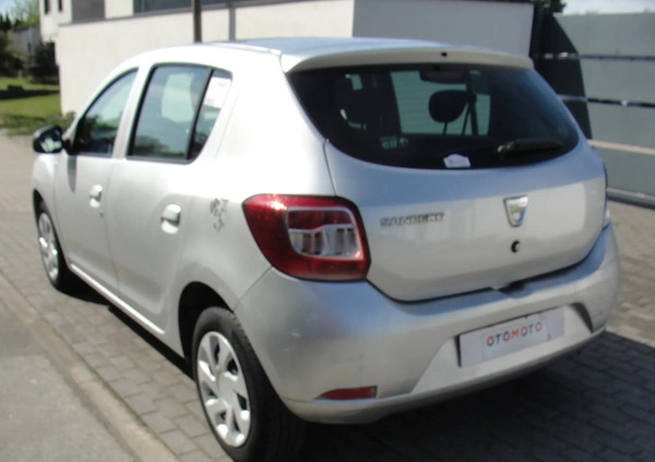 Dacia Sandero cena 9800 przebieg: 79000, rok produkcji 2012 z Maszewo małe 121